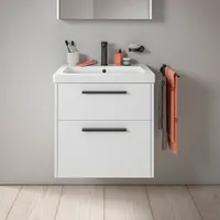 Duravit D-Code Waschtischunterschrank, 2, Auszüge, DC46700BD180000,