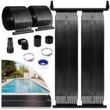 TLGREEN Pool-Solarkollektor Pool-Wärmepumpe,Solarmatte Heizmatte,UV-beständiger, (1-St), 300 x 75cm,Beliebig erweiterbar,Wärmepumpe Solarheizung