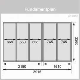 Karibu Skrollan 3 terragrau inkl. 9 kW Ofen + Steuergerät Easy Finnisch + moderne Saunatür