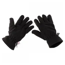 Max Fuchs MFH Fleece-Handschuhe mit 3M Thinsulate Insulation (Schwarz/XXL) - XXL