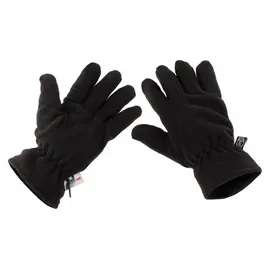 Max Fuchs MFH Fleece-Handschuhe mit 3M Thinsulate Insulation (Schwarz/XXL) - XXL