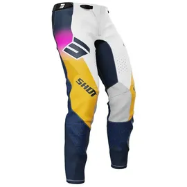 Shot Aerolite Ultra Motocross Hose, blau-orange, Größe 38