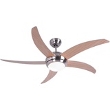 V-Tac 132 cm Deckenventilator braun 108841