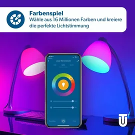 Unitec LED-Lampe 60W E27 dimmbar warmweiß