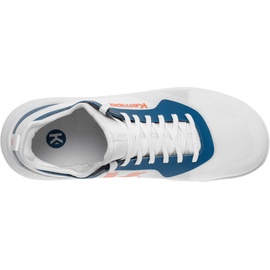 Kempa Kourtfly Handballschuhe Kinder weiß/blau 39