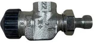 Heimeier Thermostat-Ventilunterteil 222501000 Axial, 3/8