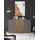 SchlafKONTOR Kombikommode Capri 150 x 90 x 38 cm Wildeichefarben / Basaltgrau