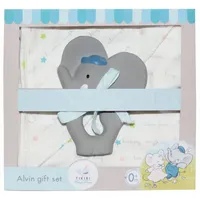 TIKIRI 8578739 - Geschenkset Alvin mit Tuch & Beissring