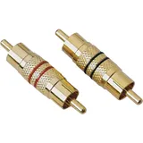 SINUSLIVE CVM Cinch-Adapter [1x Cinch-Stecker - 1x Cinch-Stecker]