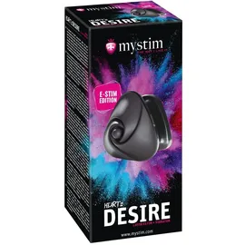 Mystim Hearts Desire eStim layon vibrator black