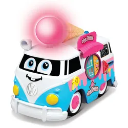 BB Junior - Spielzeugauto - Volkswagen Magic Ice Cream Bus (blau, 20cm)