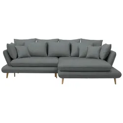 Ecksofa Monte Dunkelgrau