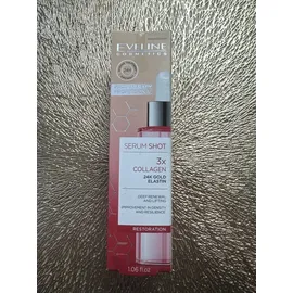 Eveline Cosmetics Serum Shot Gesichtsserum 3x Collagen 30 ml