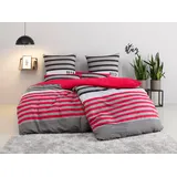OTTO home Majoran Polycotton recycelt rot 135 x 200 cm + 40 x 80 cm