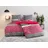 Polycotton recycelt rot 135 x 200 cm + 40 x 80 cm
