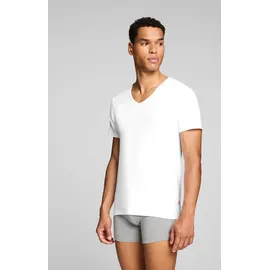Levi's Levis 2P Base V-Neck T-shirt Weiß Baumwolle Large Herren