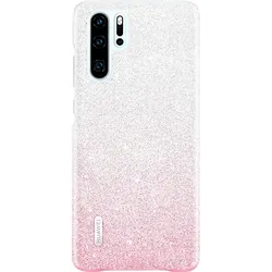 HUAWEI VOGUE Glamorous Case, Backcover, Huawei, P30, Rosa/ Weiß