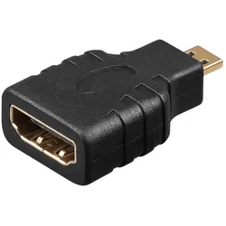 Goobay HDMI A-Buchse zu HDMI D(Micro)-Stecker - A 351 G  (HDMI F/HDMI MICRO M)