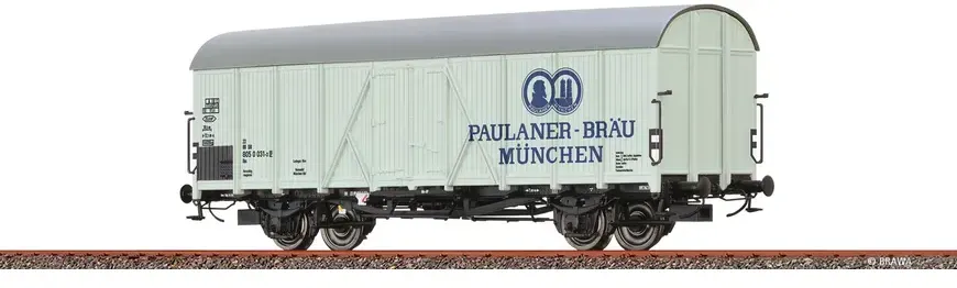 BRAWA H0 47622  - KÜHLWAGEN IBS "PAULANER-BRÄU" DER DB