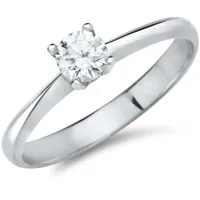 JEWLIX Verlobungsring Hochwertiger JEWLIX Verlobungsring aus 925 Silber mit Zirkonia VR0021 silberfarben 54