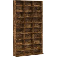 vidaXL CD-Regal 102 x 23 x 177,5 cm Braun