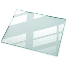 Tulup Tischplatte Transparent, Glas, Rechteckig, 80x0.4x60 cm Esszimmer, Tische, Esstische, Tischsysteme, Tischplatte