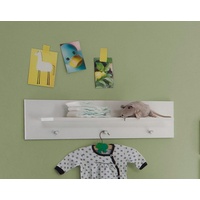 trendteam smart living - Wandboard Wandgarderobe - Babyzimmer - Olivia - Aufbaumaß (BxHxT) 75 x 20 cm