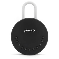 Phoenix Smile Schlüsselkasten schwarz mit 2 Haken Elektronikschloss