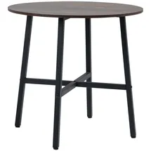 Homcom Ø 80 cm braun