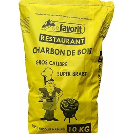 Favorit Grillkohle 10 kg braun