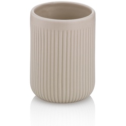 Becher Adele Keramik silbergrau 10,0cm 7,5cmØ