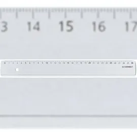 Q-Connect Lineale Standard im Etui, 30 cm