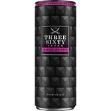 THREE SIXTY VODKA & Dark Berry I Premix I Vorgemixter Longdrink in der Dose "to-go" I Fruchtiger Geschmack I 330ml I 10% vol (Packung mit 6)