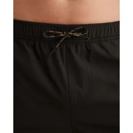 PME Legend Badeshorts AIRFRAME SWIMSHORTS BIG LOGO PRINT Schwarz S