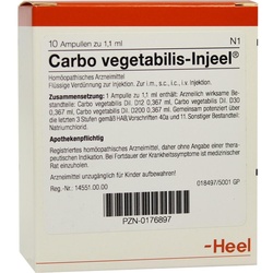Carbo Veg Inj 10 ST