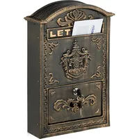 Relaxdays Vintage Bronze goldfarben