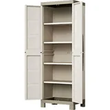 KETER Excellence Kunststoffschrank 65 x 45 x 182 cm Beige/Taupe
