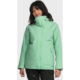 Schöffel Damen Style Tamina 3in1 Jacke (Größe L, gruen)