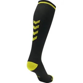 hummel Elite Indoor Socken 3er Pack Black/Blazing Yellow 35-38