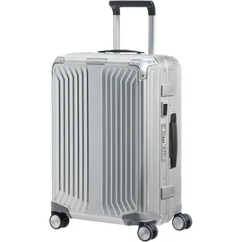 Samsonite Lite-Box Alu 4-Rollen Cabin 55 cm / 40 l silver