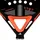 adidas Padel Cross It Team 2025 Padelschläger - Black / Orange - One Size