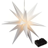 Cepewa LED Stern, faltbar, weiß Outdoor groß, ca. 60cmD