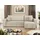 Mirjan24 Ecksofa Natur, Textil, 5-Sitzer, L-Form,L-Form, 244x145 cm, Wohnzimmer, Sofas - Couches, Wohnlandschaften, Ecksofas
