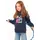 Zwilling Hoodie ""Smile" Kids", Damen, Gr. 122/128, blau (marine), Sweatware, Obermaterial: 50% Baumwolle, 50% Polyester, modisch, regular fit hüftbedeckend, ohne Ausschnitt, Langarm angesetztes Bündchen, Sweatshirts, mit bunten Buchstaben im verspieltem Design