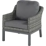 Hartman Cairo Lounge Sessel Aluminium/Geflecht - 2 Jahre Gewährleistung - mind. 14 Tage Rückgaberecht