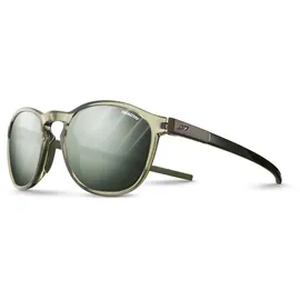 Julbo Shine L Photochrome Sonnenbrille - Shiny Translucent Army Green / Green - REACTIV Glare Control 1-3/CAT1-3