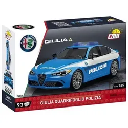 COBI 24606 1:35 Giulia Quadrifoglio Polizia