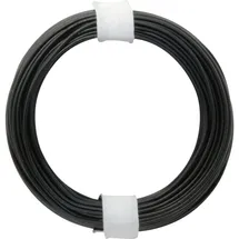 Donau Elektronik 118-1 Litze 1 x 0.14mm2 Schwarz 10m