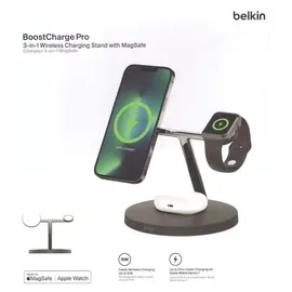 Belkin BoostCharge Pro Kabelloses Ladegerät mit MagSafe schwarz