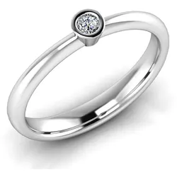 Verlobungsring VR02 585er Weiflgold - 7045